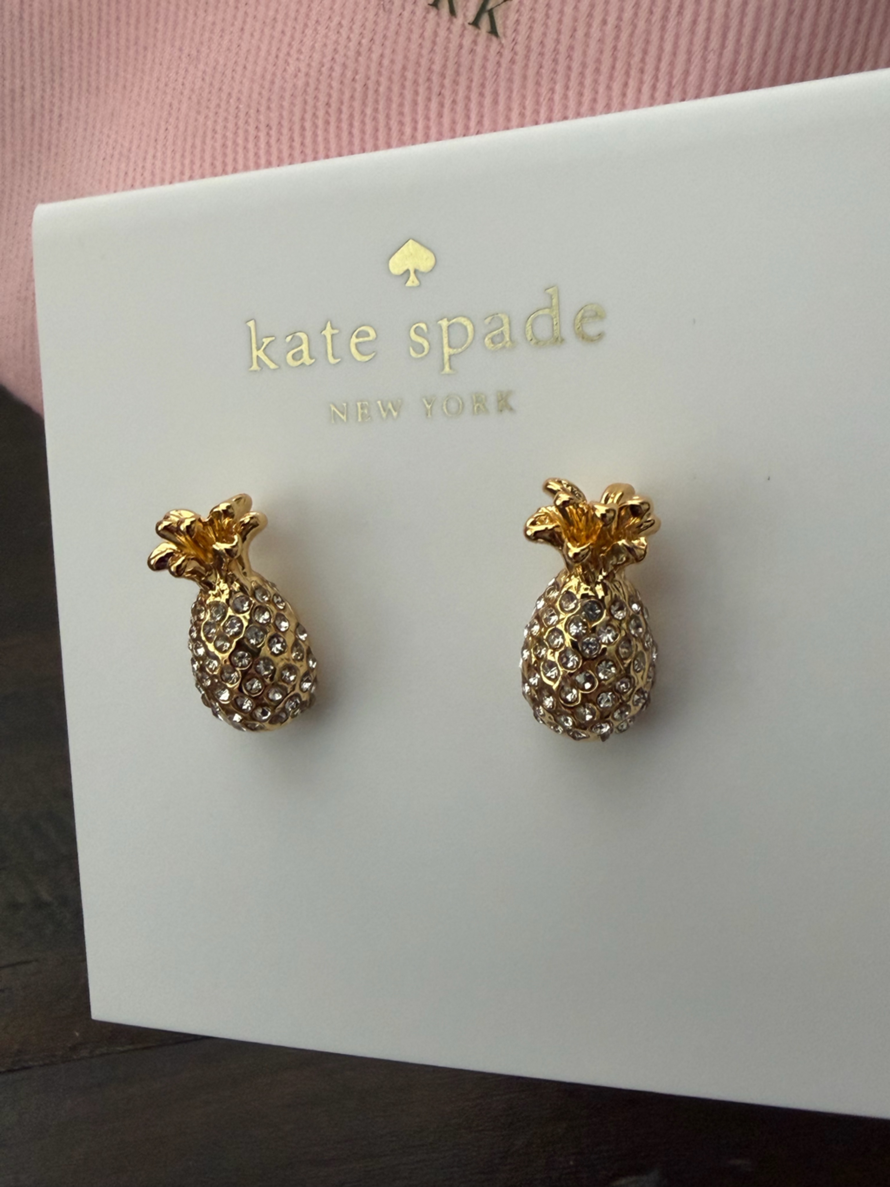 Kate Spade Pineapple Stud Earrings